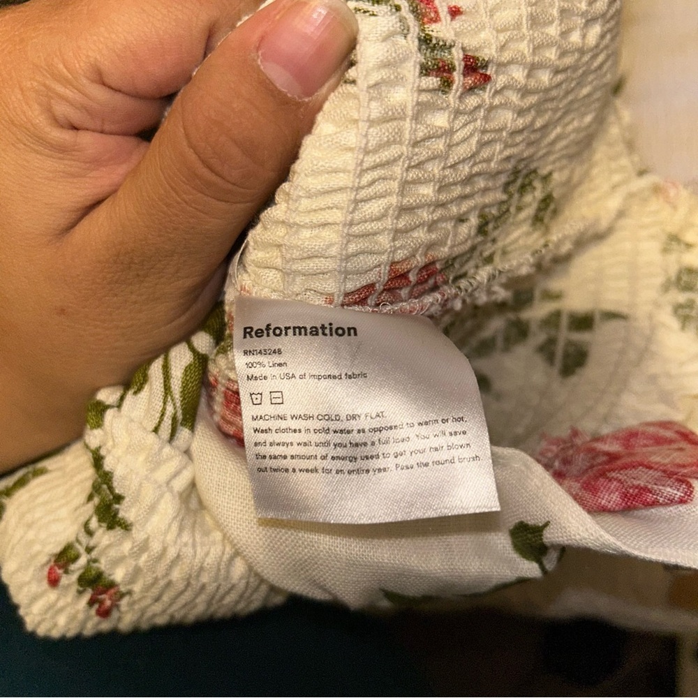 Reformation Hilary Dress || Jolie - Picture 9 of 9